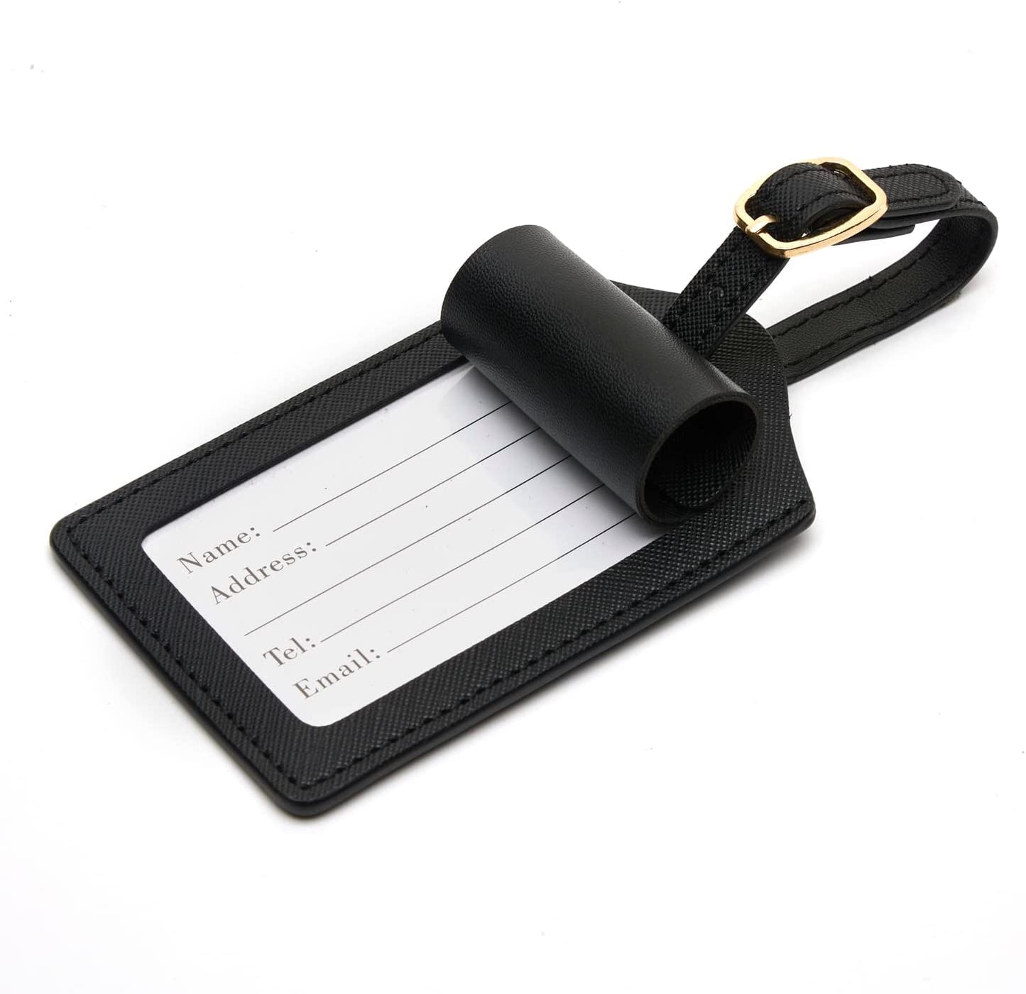 Luggage Tag PU Leather for Suitcase Baggage Handbag Travel Bag